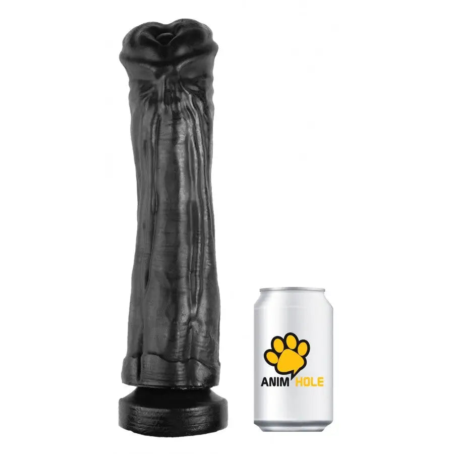 12-inch Black Large Realistic Dildo with Suction Cup