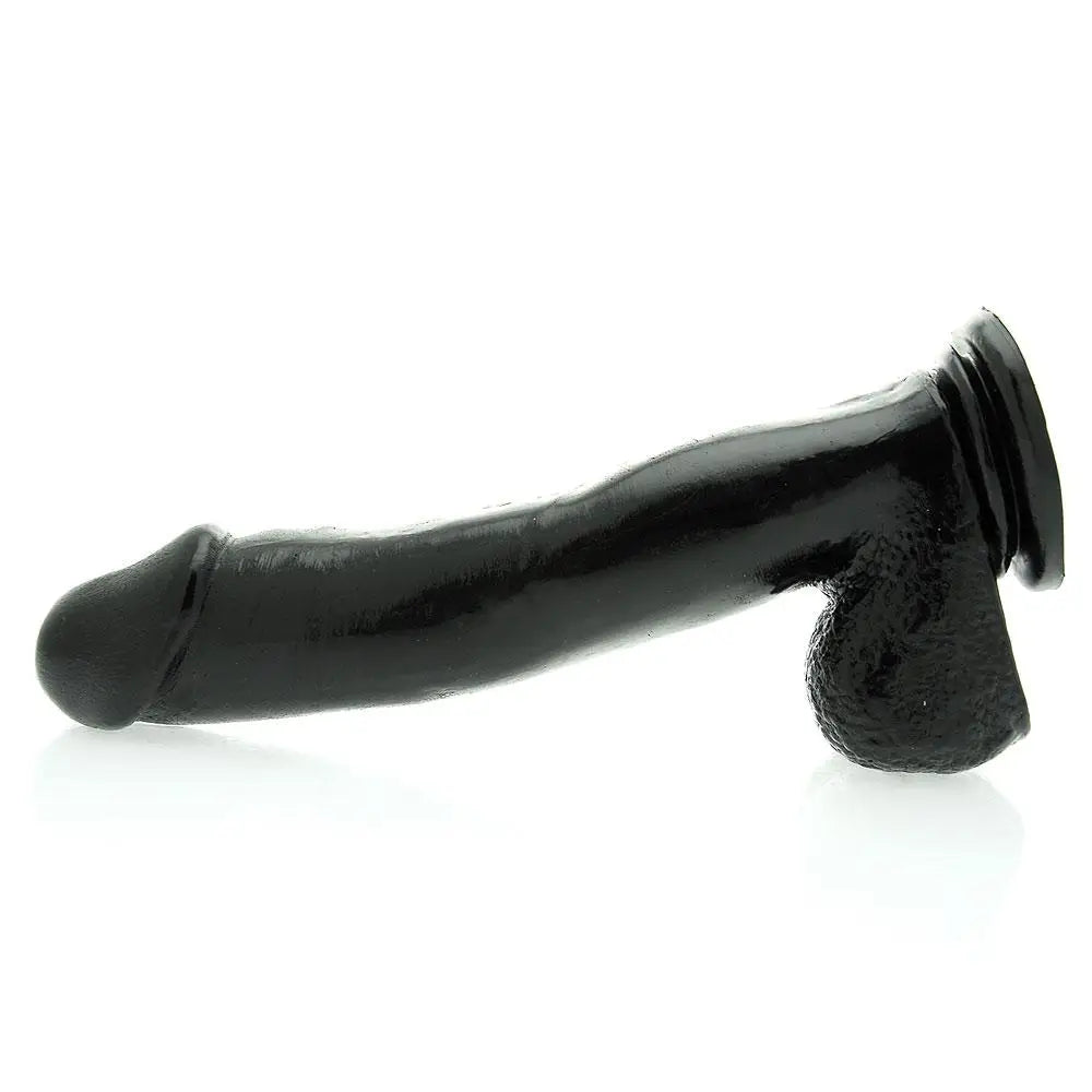 12-inch Realistic Large Black Penis Dildo with Suction-cup