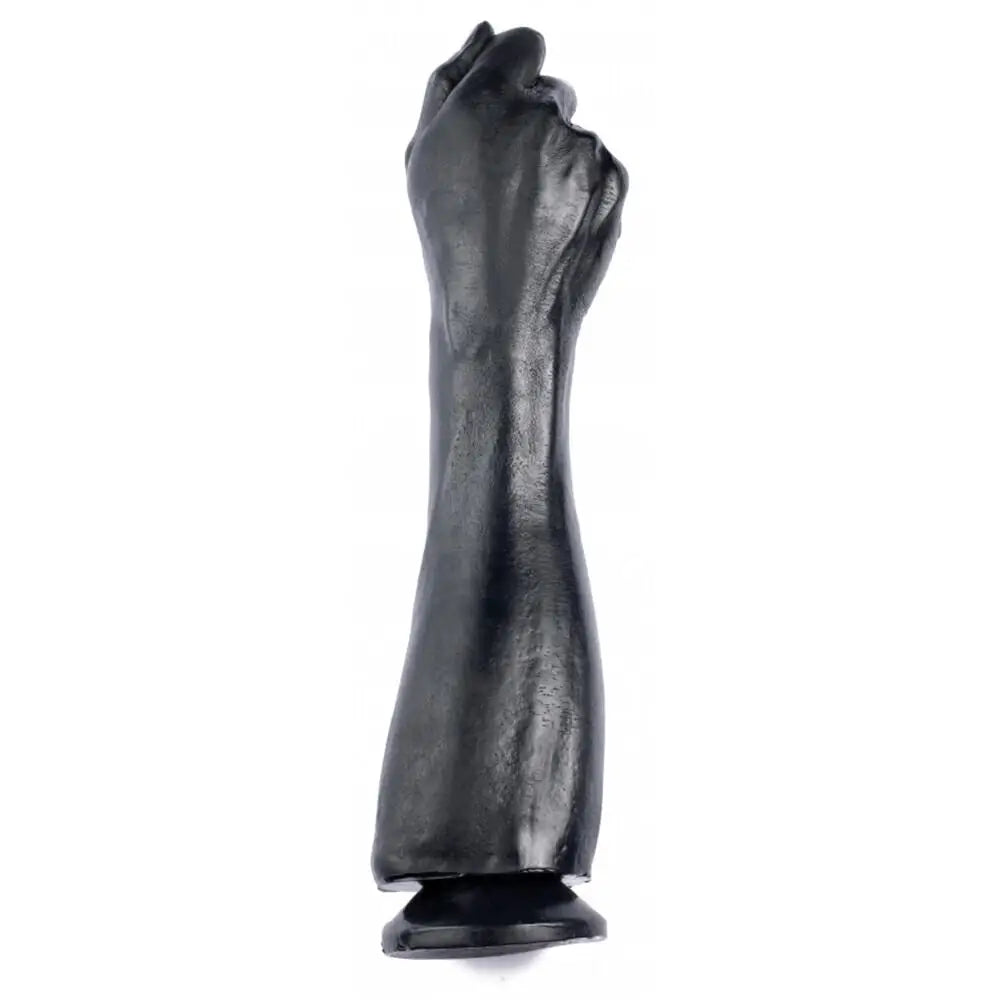 14.5-inch Massive Realistic Black Fist Dildo with Suction Cup