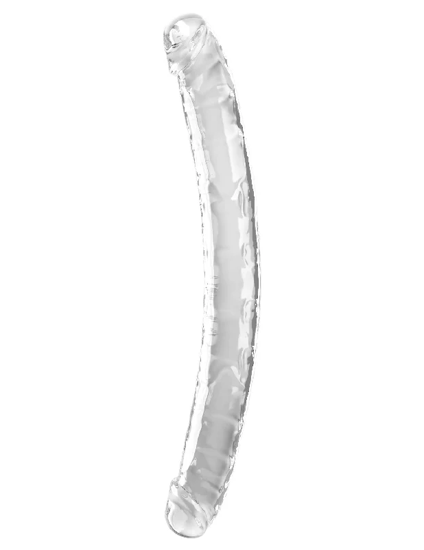 18 Inch Double Dildo - Clear