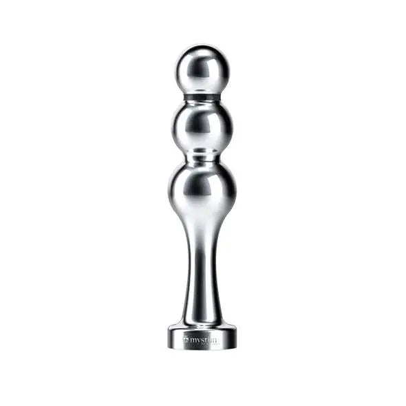 5.5-inch Mystim Stainless Steel Silver Electrastim Bdsm Bondage Dildo