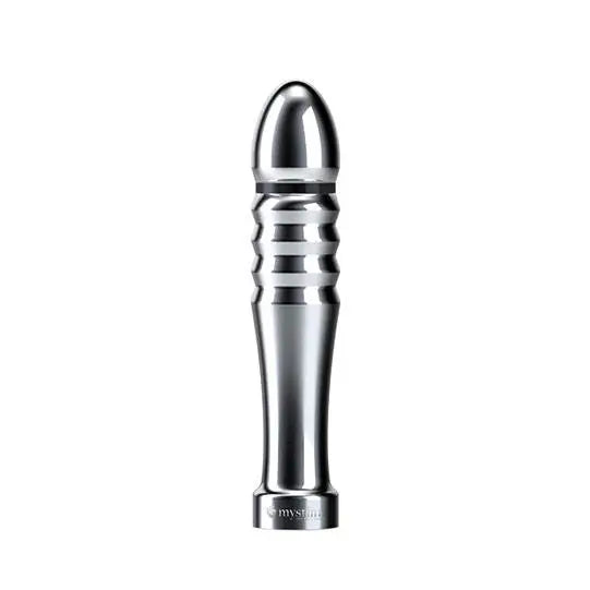 5-inch Mystim Stainless Steel Silver Electrastim Penis Dlldo