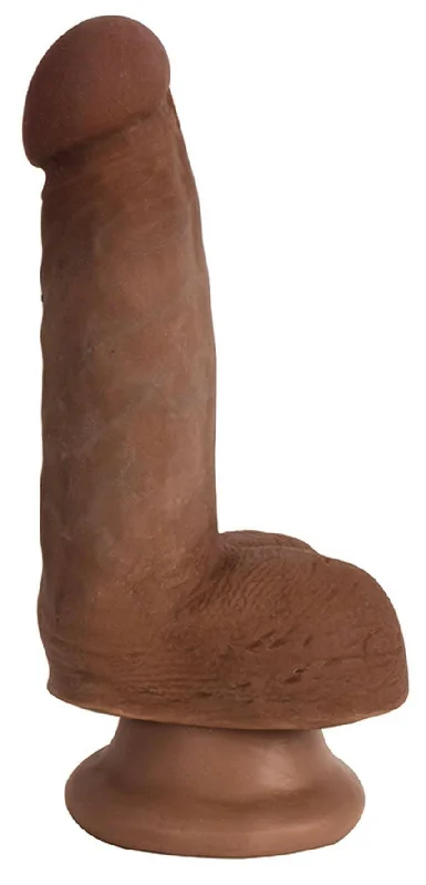 6 Inch Home Grown Cock - Chocolate