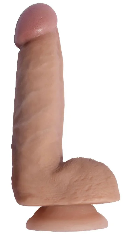 6 Inch Home Grown Cock - Latte