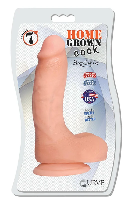 7 Inch Home Grown Cock - Vanilla