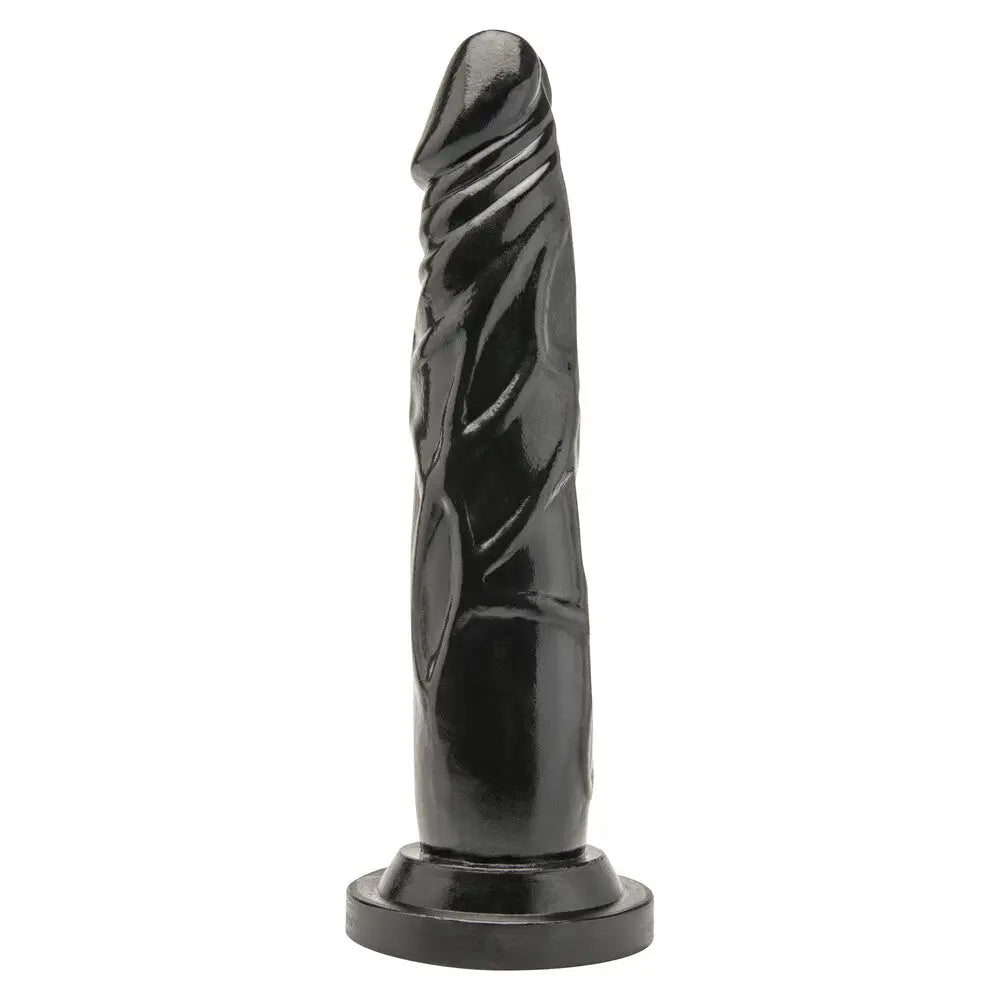 7-inch Toyjoy Pvc Black Realistic Dildo with Suction Cup