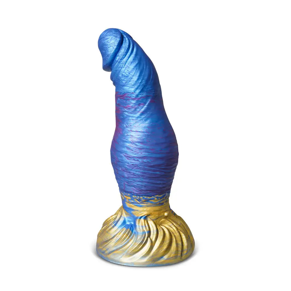 8.3-inch Silicone Blue Alien Dildo with Suction Cup