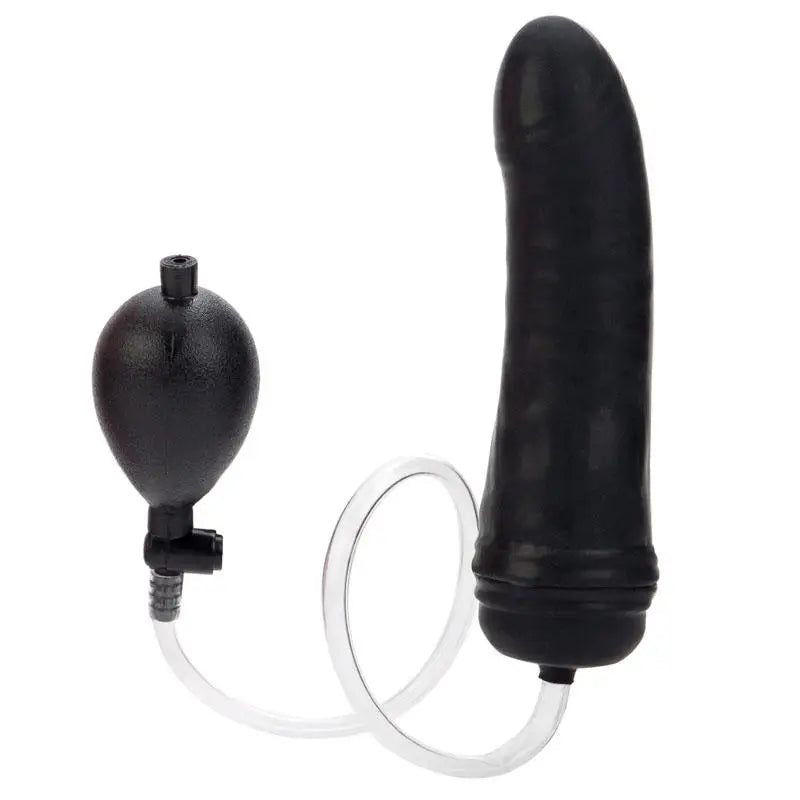 8-inch Colt Hefty Probe Inflatable Black Large Penis Dildo