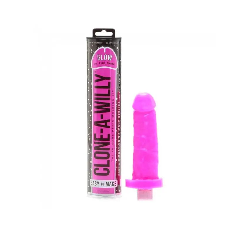 Clone-a-willy Realistic Pink Silicone Vibrating Dildo Penis Moulding Kit