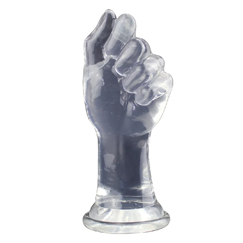 Come Closer Clear Play Fist No 5 | Suction Cup | Flexible O.5 KG  | Free Satin Bag