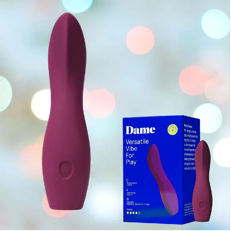 Dame Dip 2.0 Bullet Vibrator Plum