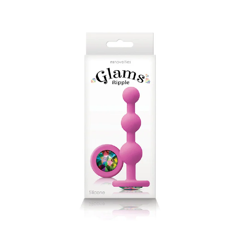 Glams - Ripple Rainbow Gem - Pink