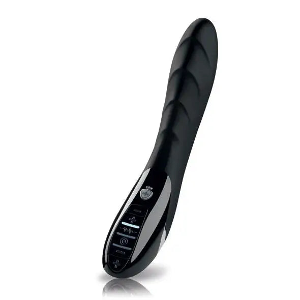 Mystim Sizzling Simon Rechargeable Ridged Electrastim Vibrating Dildo