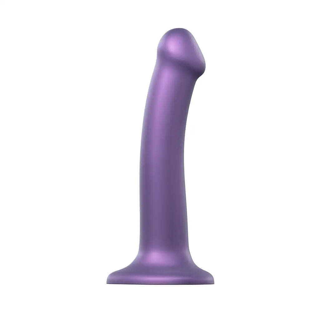 Strap on me Silicone Purple Medium Bendable Strap-on Dildo