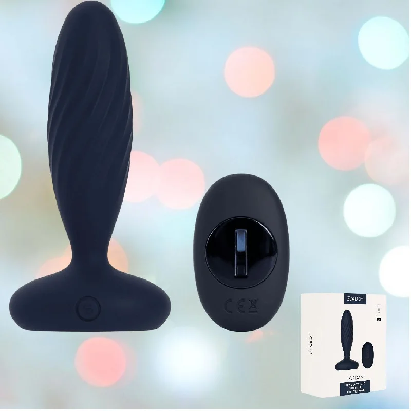 Svakom Jordan Vibrating Anal Stimulator - Navy Blue