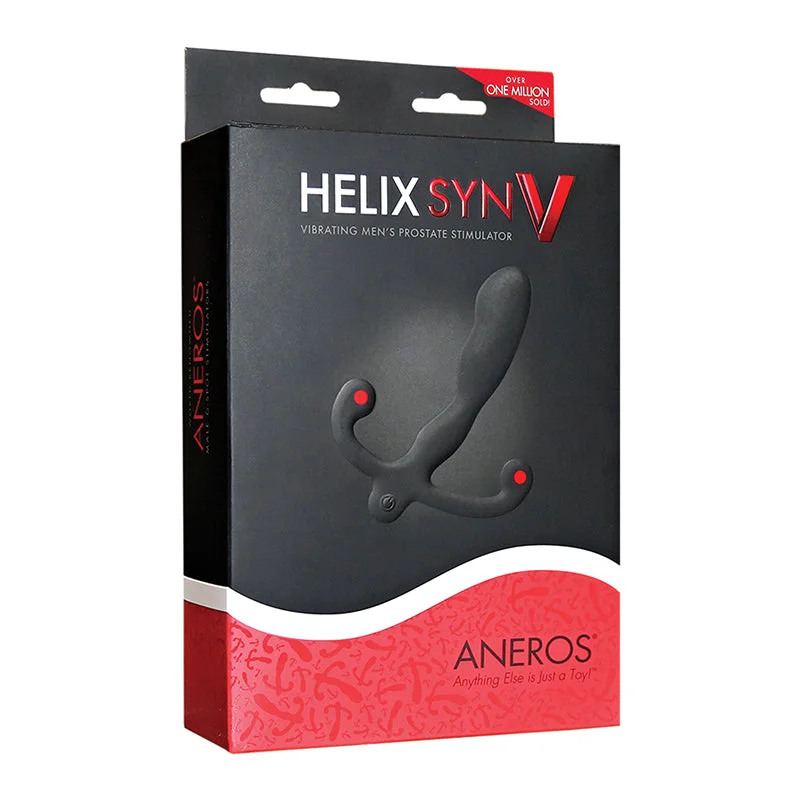 Aneros Helix Syn V Prostate Massager-Blk