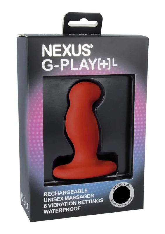 G-play Lrg Unisex Vibrator Red