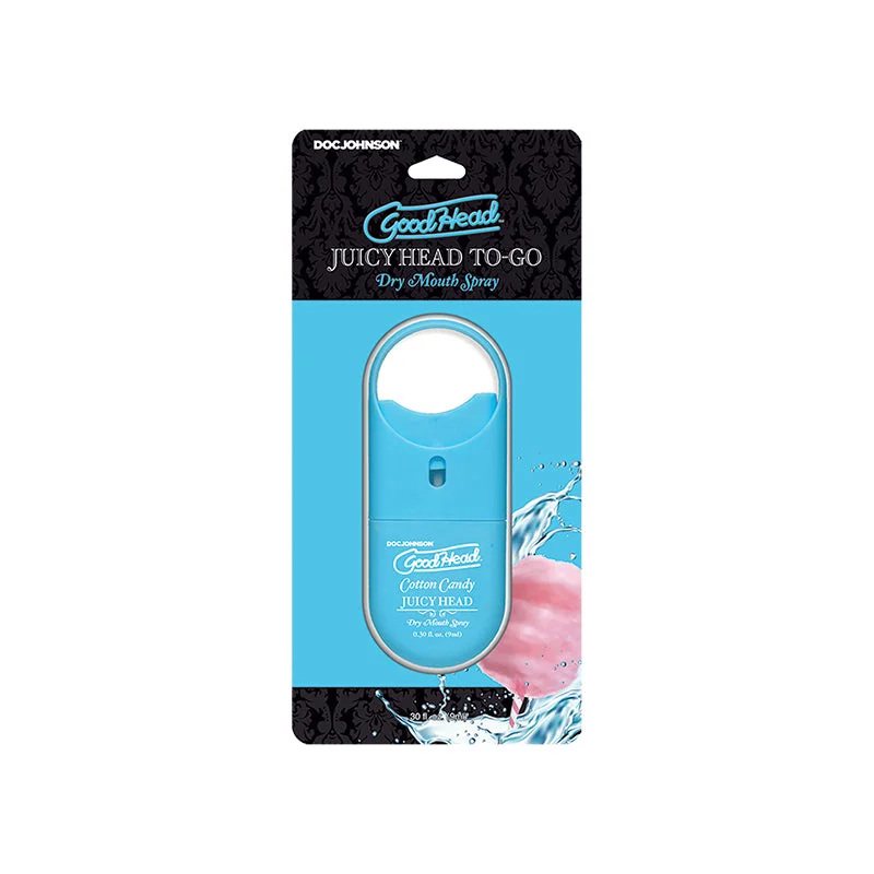 GoodHead Juicy Head Dry Mouth Spray To-Go Cotton Candy 0.30 oz.