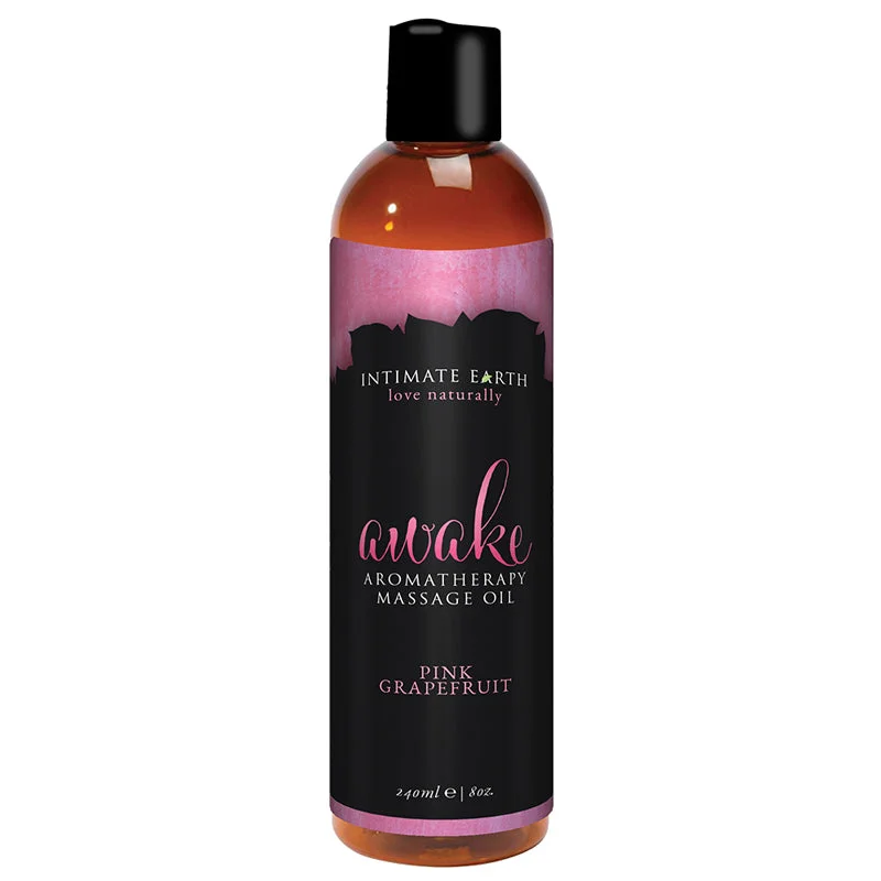 Intimate Earth Awake Massage Oil 240 ml/8 oz