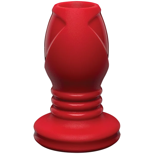 Kink Explore Silicone Anal Plug 4Inch - Red