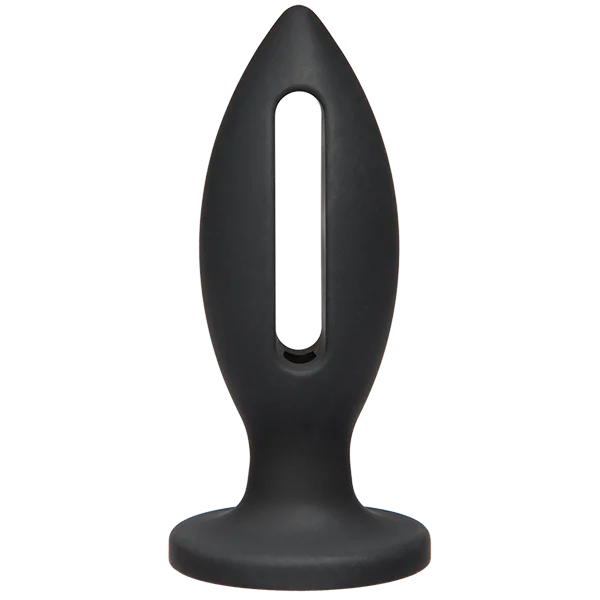 Kink Wet Works 4Inch Silicone Lube Luge Plug - Black