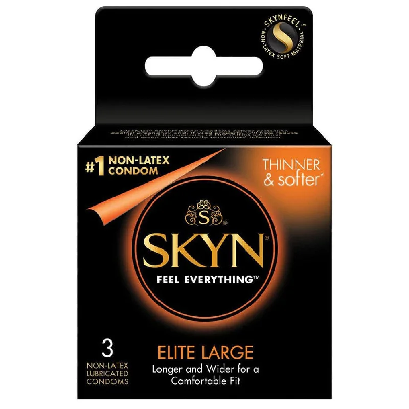 Lifestyles Skyn Original Non Latex Lubricated Condoms 3-Pack - Large