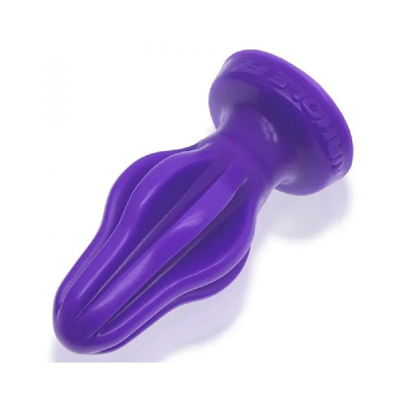 Oxballs Airhole-ff Finned Buttplug Silicone Eggplant