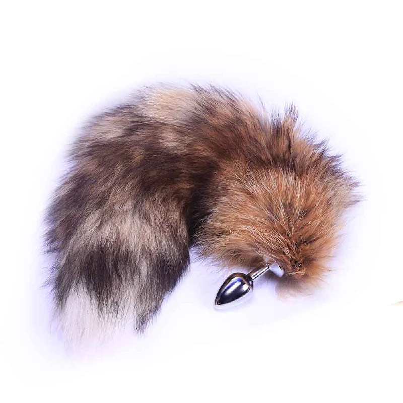 Realistic Fox Tail Plug 18" Long