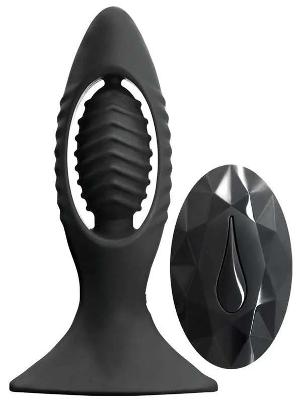 Renegade Vibrating Butt Plug V2 Black