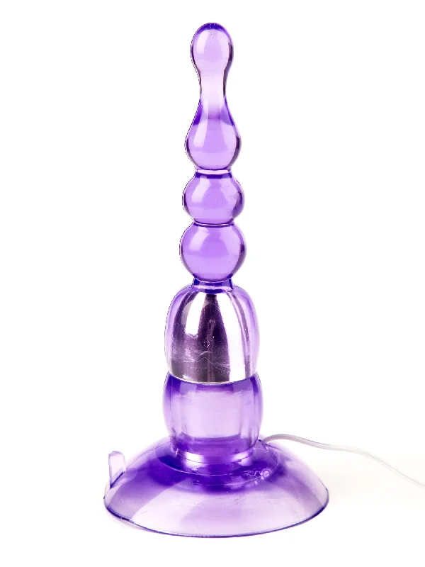 Vibrating Purple Butt Plug