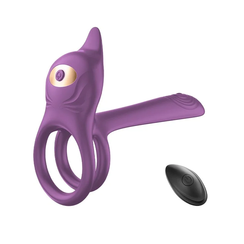 3 in 1 Multifunctional Penis Cock Ring with 10 Vibrating Modes