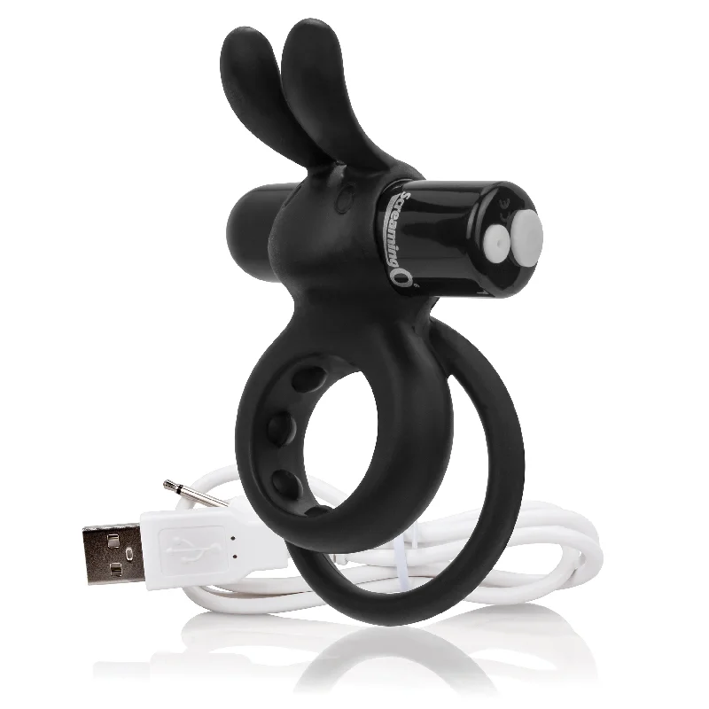 Charged Ohare Rabbit Vibe: Rechargeable Fun with 10 Exciting Vibrations!