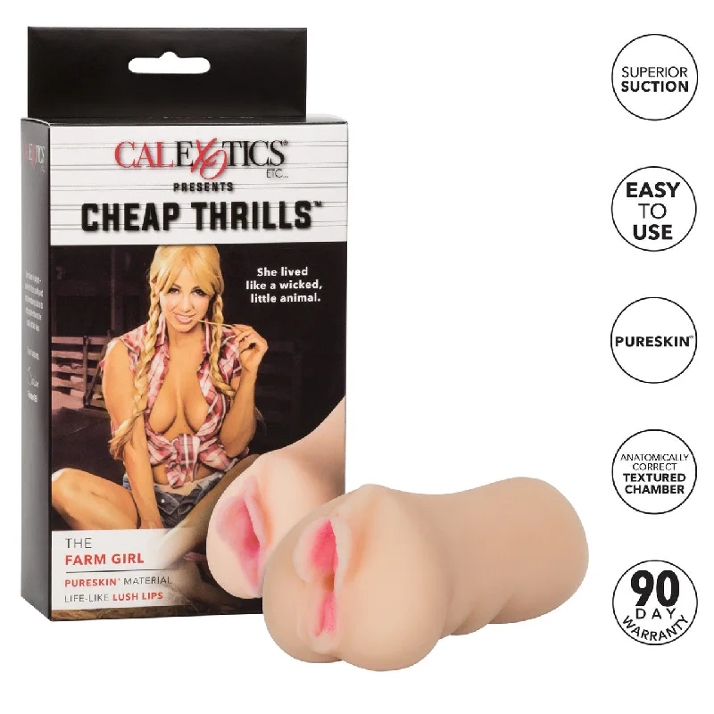 Cheap Thrills® Farm Girl Masturbator by Cal Exotics