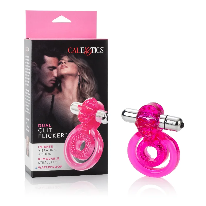 Flicker Fun: Dual Vibrating Ring for Couples Adventure