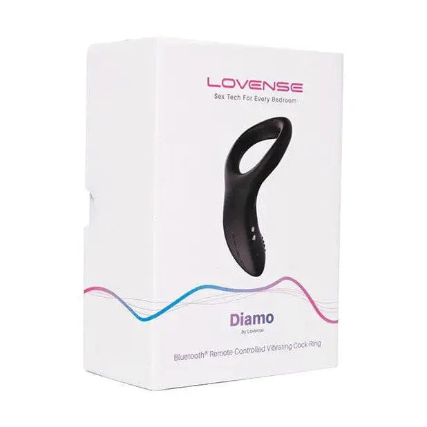 Lovense Diamo Rechargeable Cock Ring with App Control