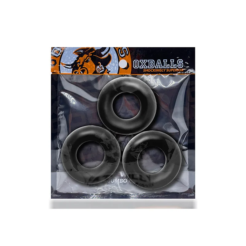 OxBalls Fat Willy 3-Pack Jumbo Cockrings FLEXtpr