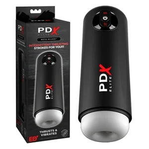 Pdx Elite Moto Milker Vibrating Masturbator by Pipedream Products®