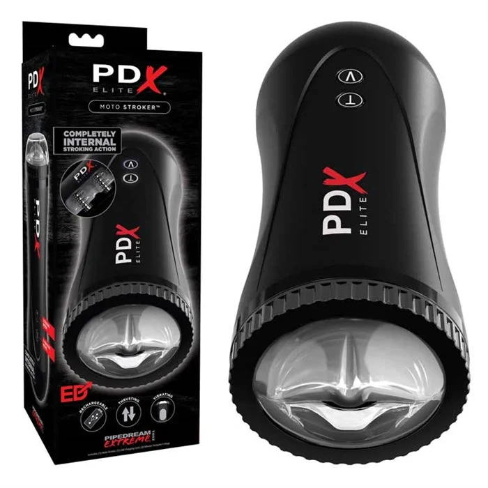 PDX Elite Moto Vibrating Masturbator by Pipedream Products®