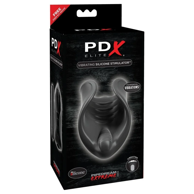 PDX Elite Silicone Stimulator Vibrating Masturbator by Pipedream Products®