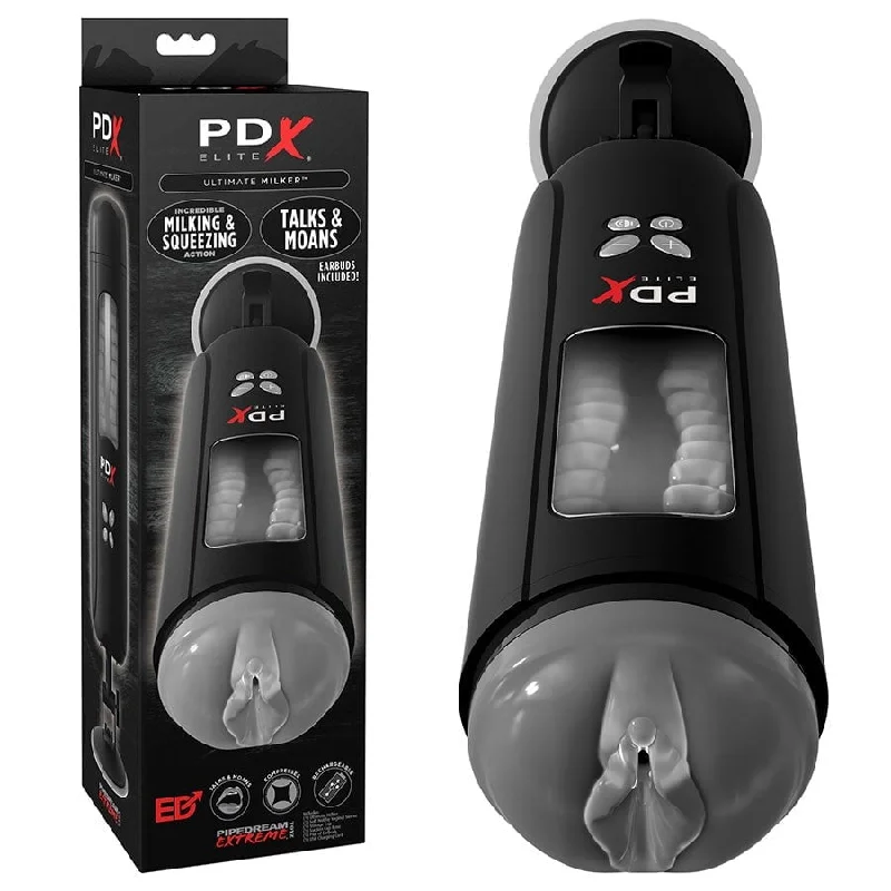 PDX Elite Rechargeable Ultimate Milker Pussy Masturbator by Pipedream Products