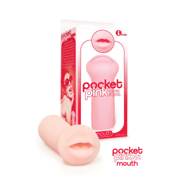 Pocket Pink Mouth Masturbator by Icon