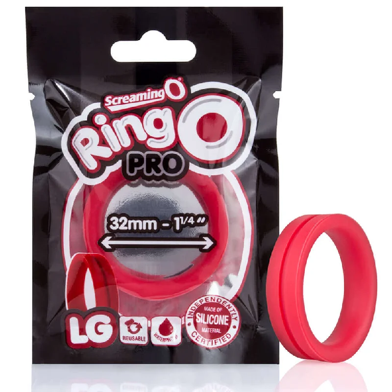 Screaming O Ring O Pro - Red Silicone Erection Enhancer