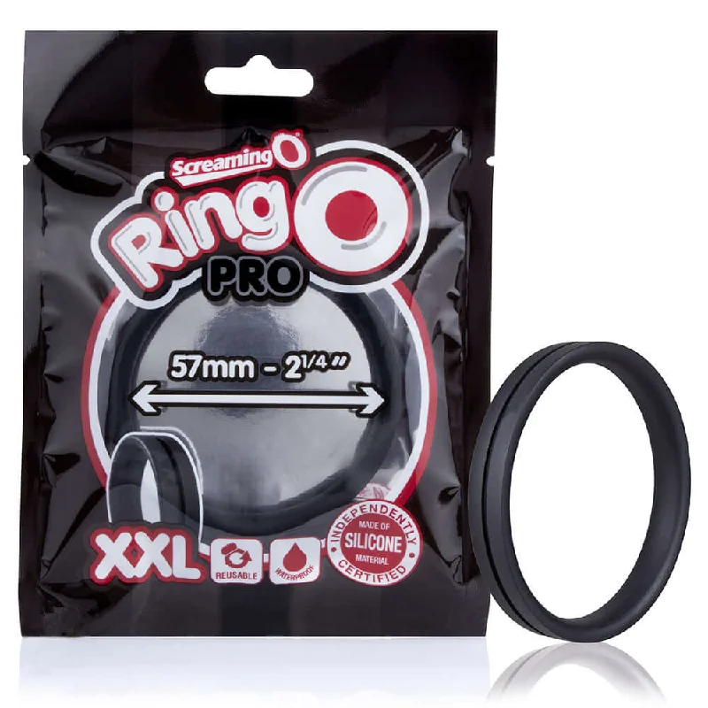 Screaming O Ring O Pro XXL - Premium Black Silicone Erection Enhancer