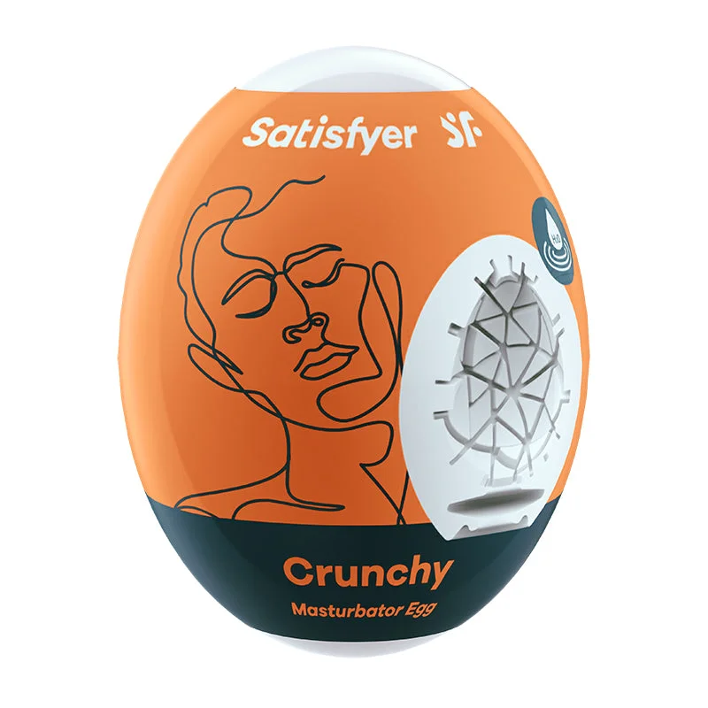 Crunchy Masturbator Egg by Satisfyer