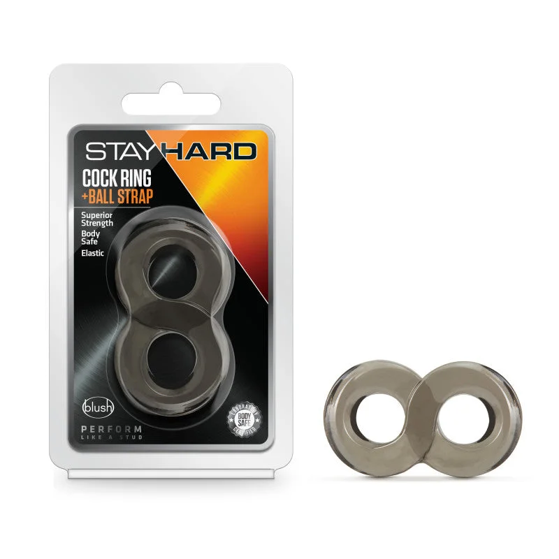 Stay Hard Cock Ring and Ball Strap-(bl-00465)