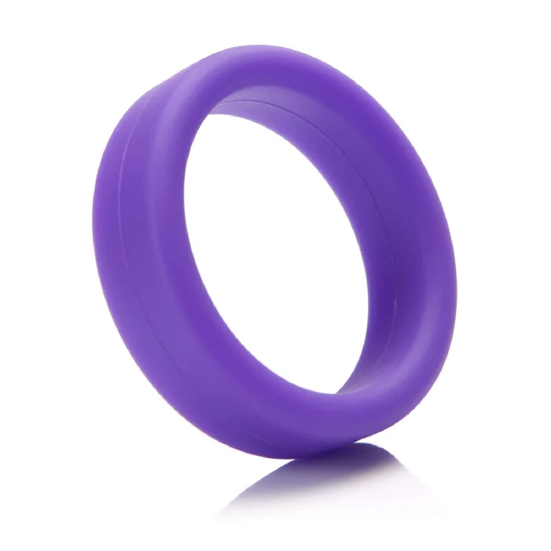 Tantus Super Soft C-Ring Purple - Elevate Your Pleasure and Extend Your Ecstasy