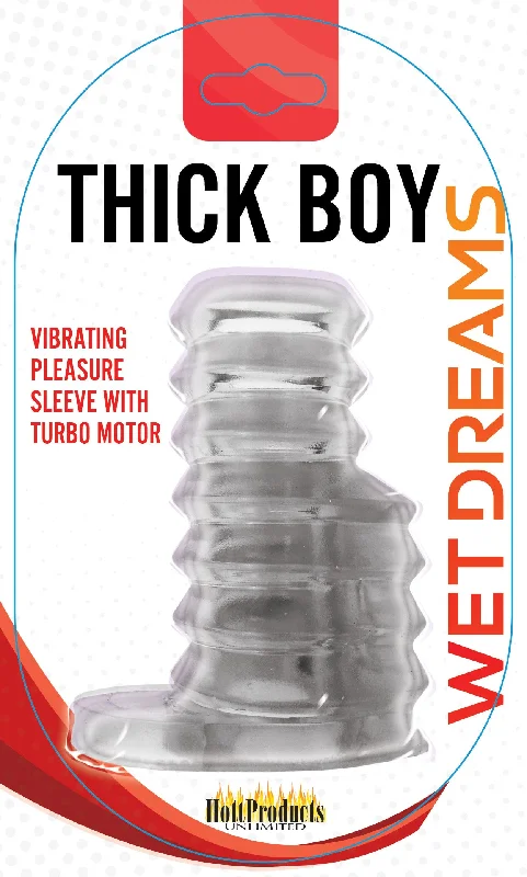 Turbo Ribbed Sleeve with Scrotum Ring for Intense Fun