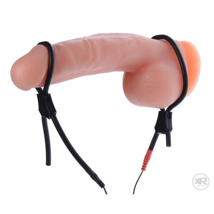 Vigor II Cock and Ball Ties and Frenulum Electro Stimulator